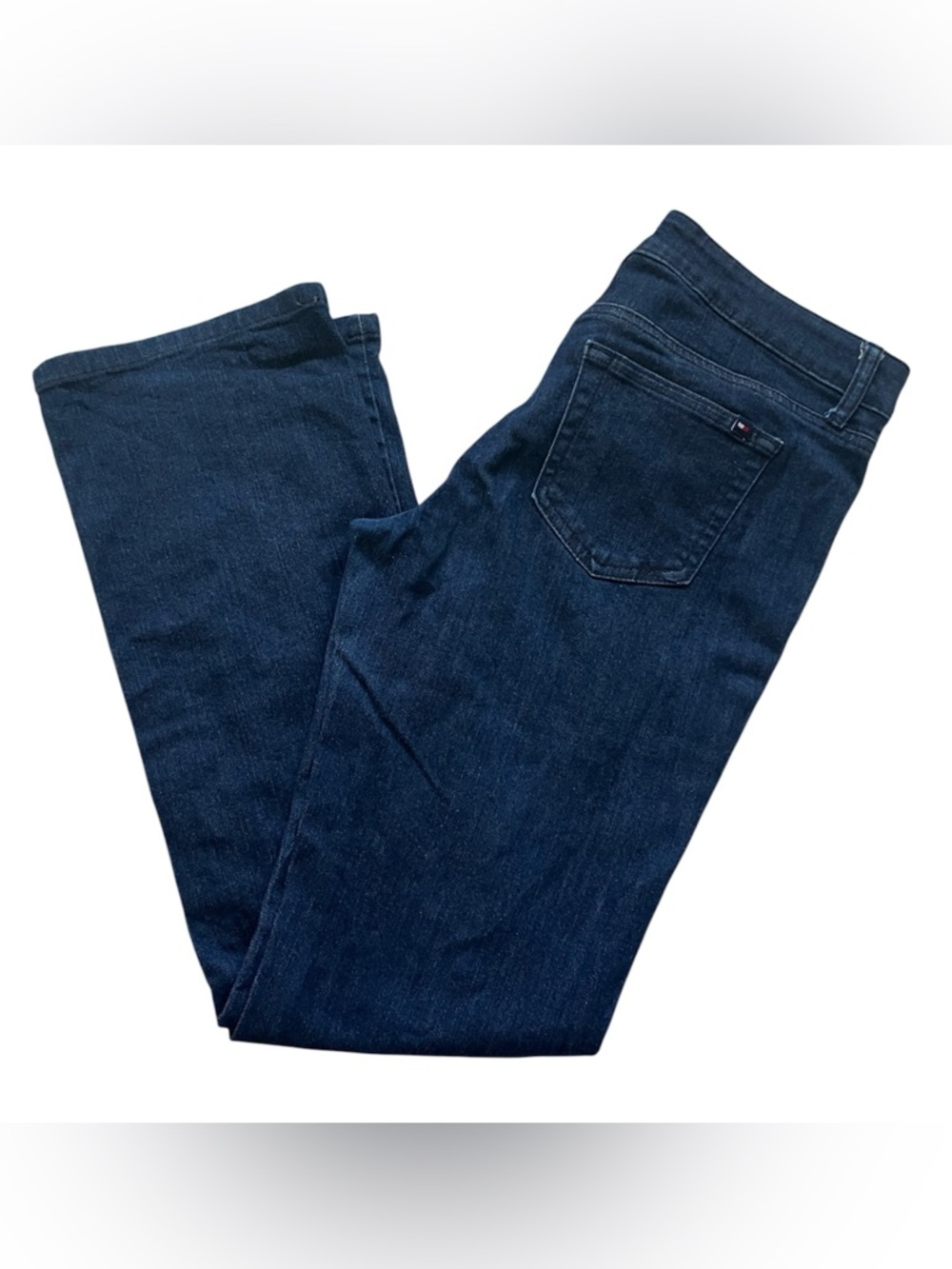 Tommy Hilfiger Women's Dark Blue Classic Boot Cut Jeans 8R